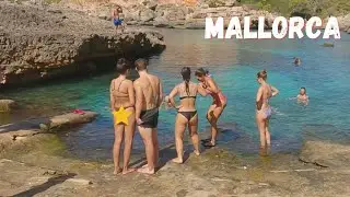 Beach walk | Cala S'Almonia | Mallorca, Spain | August 2023 #beach #travel #summer