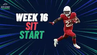Fantasy Football Week 16 Start Em Sit Em Michael Carter, Audric Estime, Drake London, Michael Wilson