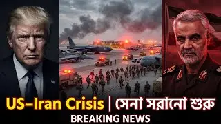 যুক্তরাষ্ট্র&ndash;ইরান যোগাযোগ বন্ধ | US-Iran Diplomatic BD| Qatar Air Base থেকে সেনা সরানোর প্রস্তুতি |