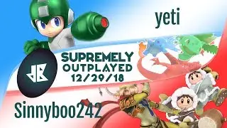 [Supremely Outplayed &mdash; 12/29/18] WSemis: dB | yeti (Mega Man) vs. NA | Sinnyboo242 (Sheik/Climbers)