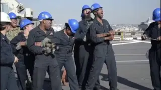 Flight Deck Firefighting Training | USS Essex (LHD 2)