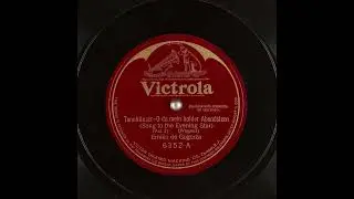 Tannh&auml;user - O du mein holder Abendstern (Song to the Evening Star) - Emilio de Gogorza