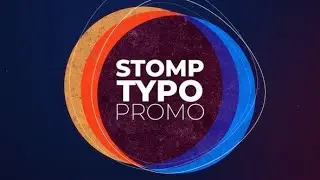 Stomp Typo Promo AFTER Effects Template Videohive 29709341