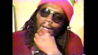 Peter Tosh - 1983 Interview Manhattan for New Jersey TV Station RARE