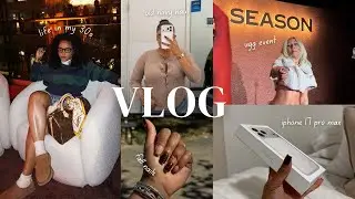 Vlog: UGG Event, Influencers Are Not Relatable? I Dyed My Hair! Old Navy Haul (Fall Must Haves)