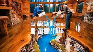 10 Breathtaking Epoxy Floor Ideas for High End Villas | Transforming Life #proxy