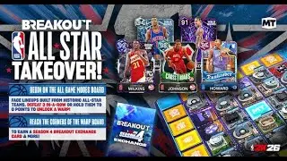 *FREE* Dark Matter + Breakout All Star TAKEOVER!!  MyTeam NBA2K 26