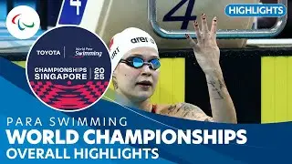 🏊🏻&zwj;♀️ Лучшие моменты с чемпионата мира по паралимпийскому плаванию Toyota &mdash; Сингапур 2025