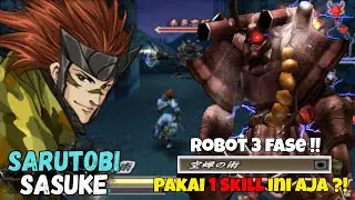 CARA MENGALAHKAN ROBOT HONDA TADAKATSU 3 FASE MENGGUNAKAN 1 SKILL AJA  - Sengoku Basara 2 Heroes