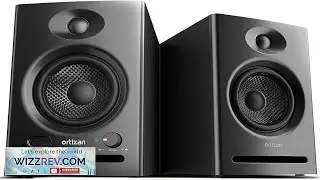 Ortizan C7 Dual Mode 2.0 Studio Monitors Active Monitor Speakers for Near Field