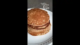 La Mejor Receta de PANCAKES SALUDABLES😍 f&aacute;cil, r&aacute;pido y delicioso