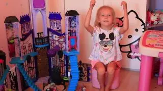 Дом Замок Монстер Хай Школа Монстров Deadluxe School Monster High dollhouse