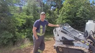 First use and first impressions.  Mini skid-steer !