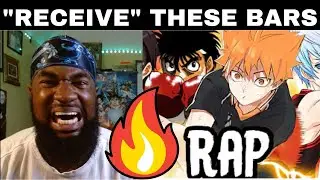 THEY BARRIN UP FR | SPORTS ANIME RAP CYPHER | RUSTAGE ft. Khantrast, Zach B, & More (REACTION)