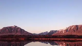 Stone Flake on a Lake