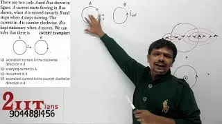 MCQ5 INDUCTION Class12 Term1 There are two coils A and B as shown in figure A current starts flowing