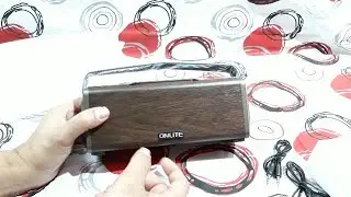 Onlite DS-128 Wireless Bluetooth Speaker Strong bass Unboxing & Testing // The technoboy