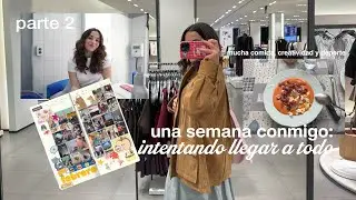 Una semana conmigo: de compras, running, journaling DIY y mucha comida (parte 2)