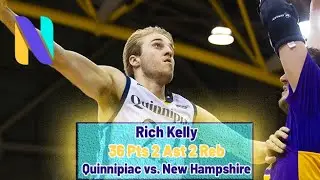 Rich Kelly Quinnipiac Bobcats 36 PTS vs New Hampshire Wildcats | Next Ones