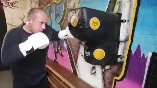 SMOKING JOSH SANDLAND OLD SCHOOL BOXING TRAINING FOR KASH ALI FIGHT