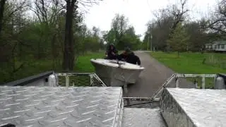 How not to tow a boat