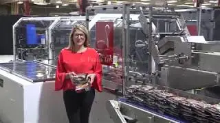 Adco,automatic,continuous motion, horizontal, hot melt glue cartoner