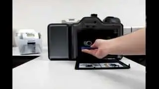 How to load Ribbon & Film into a HDP5000