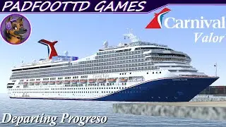 Carnival Valor | Departing Progreso | 5 Night Caribbean Cruise | Virtual Sailor NG | Ship Simulator