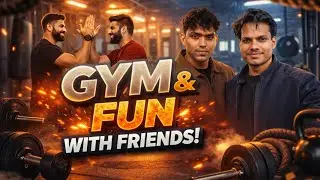 Lifting Laughing & Living Masti With The Squad #vlog #dailyvideo