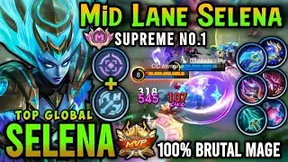 Лучшая Селена! Лучшая сборка и эмблема Селены в мире 2025 года &mdash; Mobile Legends