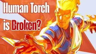 Human Torch Unleashed in Marvel Rivals! | Epic Gameplay & Superhero Action 🔥🔥