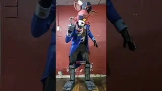 PONIÉNDOME EL DISFRAZ DEL CAPITÁN FOXY🤩👌👌 #fnaf  #cosplaycostumes #fivenightsatfreddys