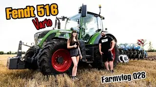 Fendt 516 Vario | Abendgeplauder | Scheibeneggen mit Lemken Rubin 9 - Farmvlog 028
