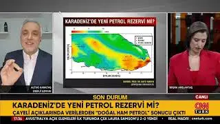 CNN TÜRK Canlı Yayını Karadeniz'de Yeni Petrol Rezervi mi