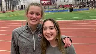 Orange Indoor Track 2023 (Brooke Chapman &lsquo;26)
