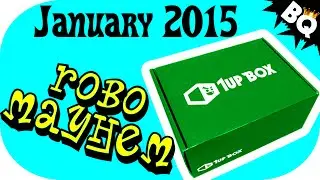 1Up Box January 2015 Robo Mayhem Unboxing - BrickQueen