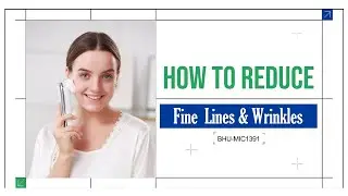 How to Reduce Fine Lines and Wrinkle #finelines #wrinkleremoval