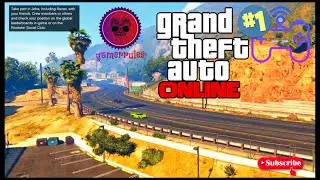 #GTA5#gameplay GRAND THEFT AUTO 5  ENTERING into online mode and 1st mission