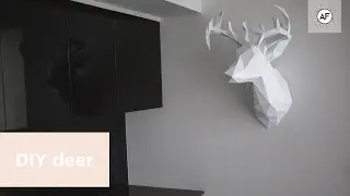 DIY 3D Paper Deer Head (EP.3)