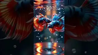 The Artistry of Aquatic Evolution 🐠#shorts #shortsfeed #trending #bettafish #betta #3dfish
