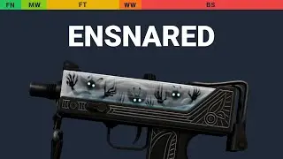 MAC-10 Ensnared - Skin Float And Wear Preview