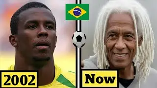 Brazil 🇧🇷 World Cup 2002 Squad ⚽ Then and Now | Football Legends