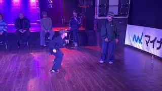 銀 vs 杏那（DANCEALIVE  KIDS CHUGOKU CLIMAX 準々決勝①）