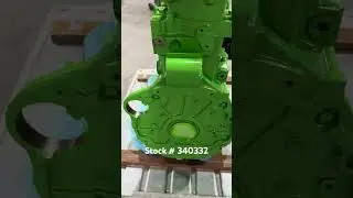John Deere 6.8L PowerTech Engine SE502780. Stock # 340332