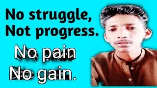 No pain no gain. #motivationalvideo #english #educational #powerfulmotivation 