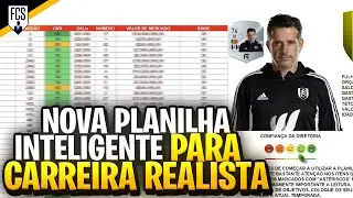 SAIU ! NOVA PLANILHA INTELIGENTE GRATUITA PARA CARREIRA REALISTA - TUTORIAL ✅🔥