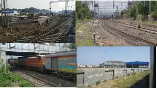 New stabling line, Daund electric loco shed, electrification status