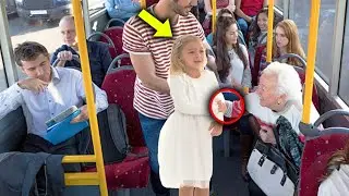 Маленькая девочка уступила место своей бабушке в автобусе. Затем она сказала что-то такое, что ра...