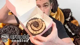 🍪 НОВЫЙ обзор печенья &laquo;Орео&raquo; с арахисовым маслом и рассыпчатым шоколадом 🤎🥜 | Мусс с арахисовым м...