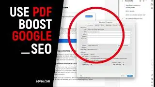 Use PDF Metadata and Google OCR to BOOST #SEO #backlinks #metadata #OCR #searchengineoptimization